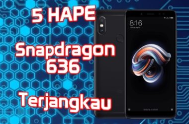 snapdragon 636 5 ponsel list