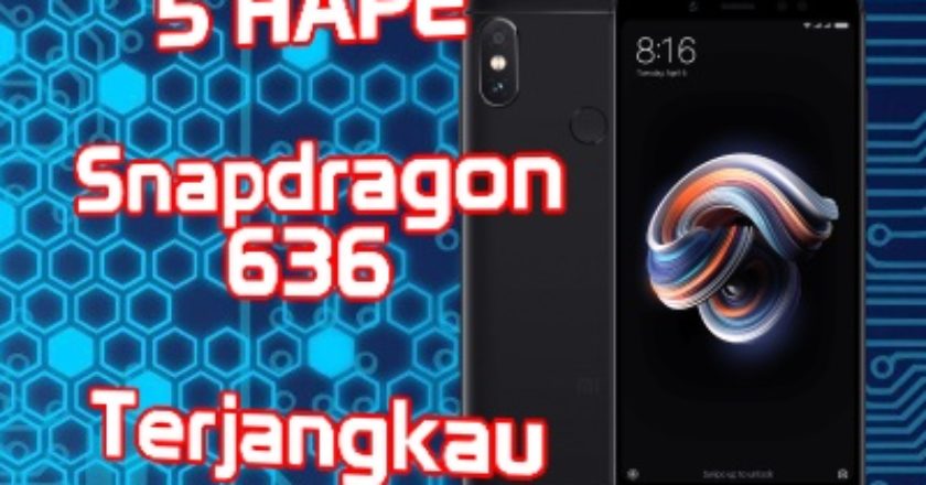 snapdragon 636 5 ponsel list